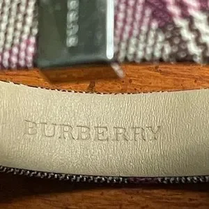 Burberry | Accessories | Burberry Brownpink Plaid Watch  display picture 2